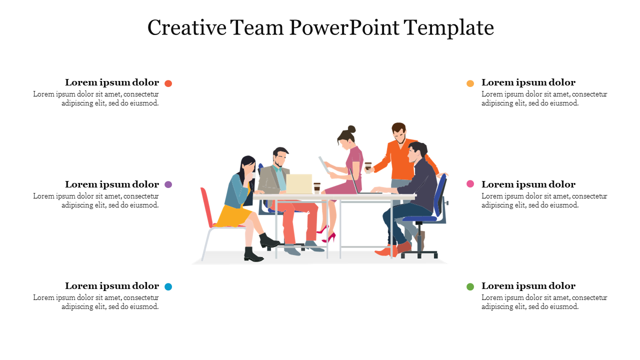 Creative Team PowerPoint Template
